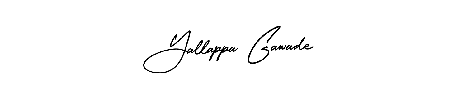 Make a beautiful signature design for name Yallappa Gawade. Use this online signature maker to create a handwritten signature for free. Yallappa Gawade signature style 3 images and pictures png