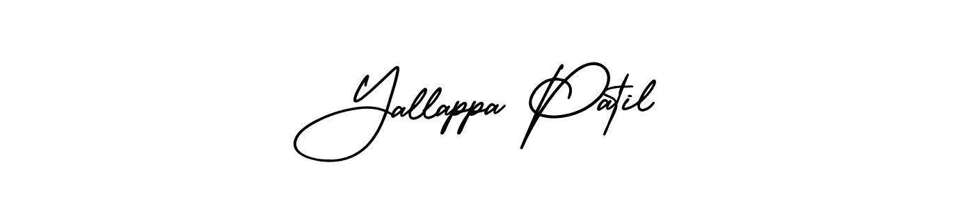 This is the best signature style for the Yallappa Patil name. Also you like these signature font (AmerikaSignatureDemo-Regular). Mix name signature. Yallappa Patil signature style 3 images and pictures png