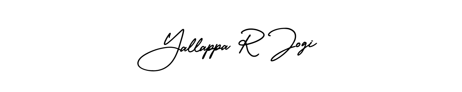 Yallappa R Jogi stylish signature style. Best Handwritten Sign (AmerikaSignatureDemo-Regular) for my name. Handwritten Signature Collection Ideas for my name Yallappa R Jogi. Yallappa R Jogi signature style 3 images and pictures png