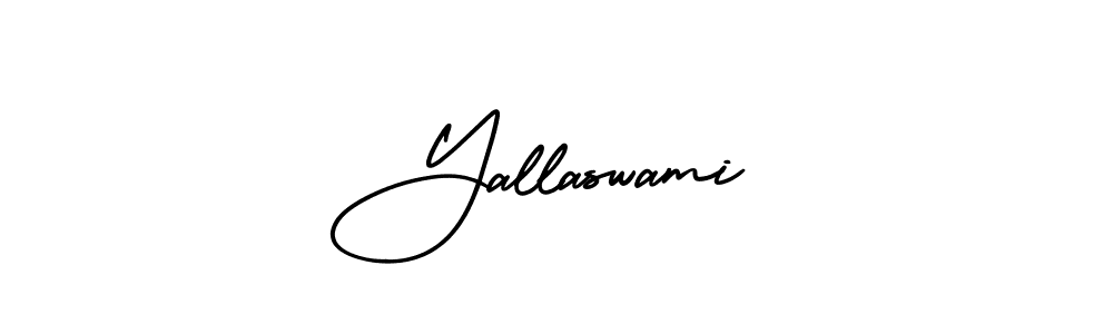 How to make Yallaswami signature? AmerikaSignatureDemo-Regular is a professional autograph style. Create handwritten signature for Yallaswami name. Yallaswami signature style 3 images and pictures png