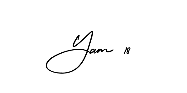 See photos of Yam 18 official signature by Spectra . Check more albums & portfolios. Read reviews & check more about AmerikaSignatureDemo-Regular font. Yam 18 signature style 3 images and pictures png
