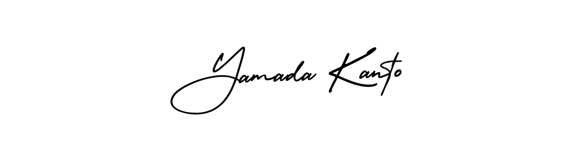 This is the best signature style for the Yamada Kanto name. Also you like these signature font (AmerikaSignatureDemo-Regular). Mix name signature. Yamada Kanto signature style 3 images and pictures png