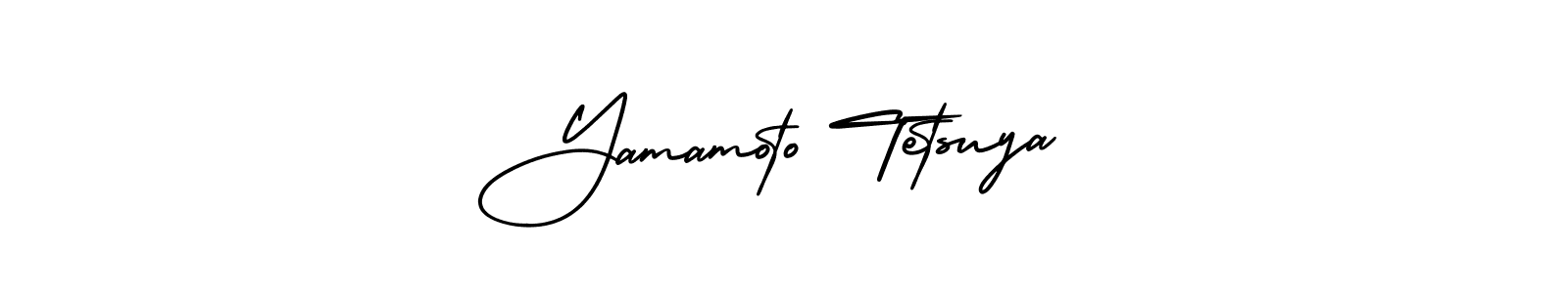 Similarly AmerikaSignatureDemo-Regular is the best handwritten signature design. Signature creator online .You can use it as an online autograph creator for name Yamamoto Tetsuya. Yamamoto Tetsuya signature style 3 images and pictures png