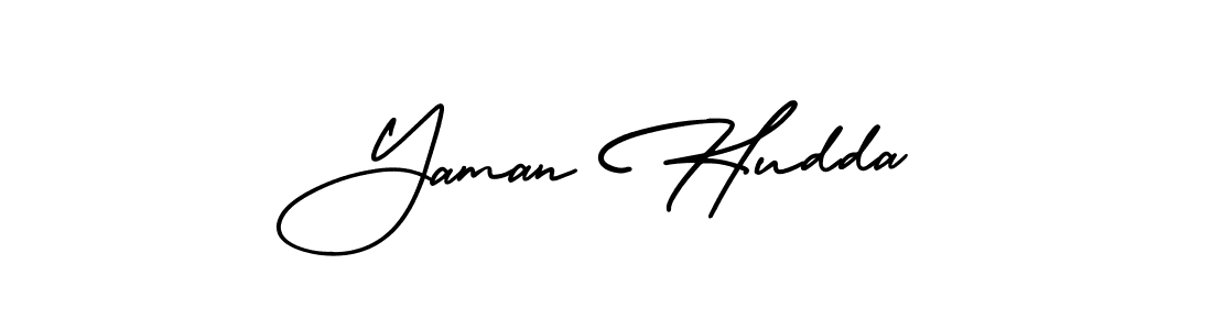 Also we have Yaman Hudda name is the best signature style. Create professional handwritten signature collection using AmerikaSignatureDemo-Regular autograph style. Yaman Hudda signature style 3 images and pictures png
