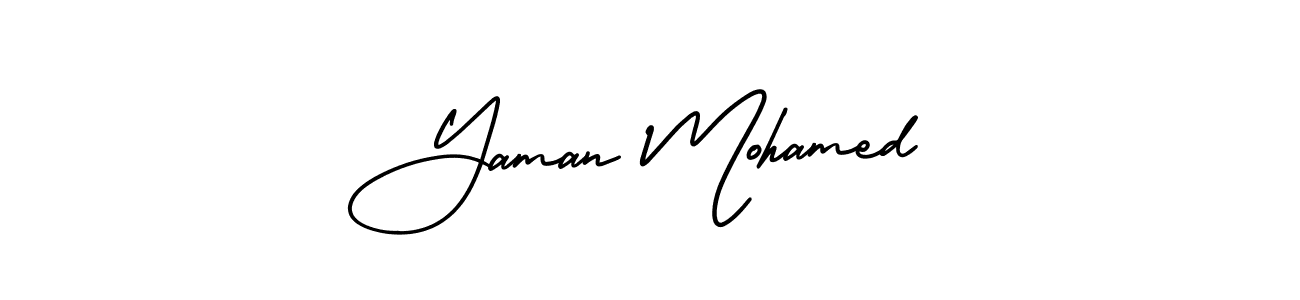 Best and Professional Signature Style for Yaman Mohamed. AmerikaSignatureDemo-Regular Best Signature Style Collection. Yaman Mohamed signature style 3 images and pictures png