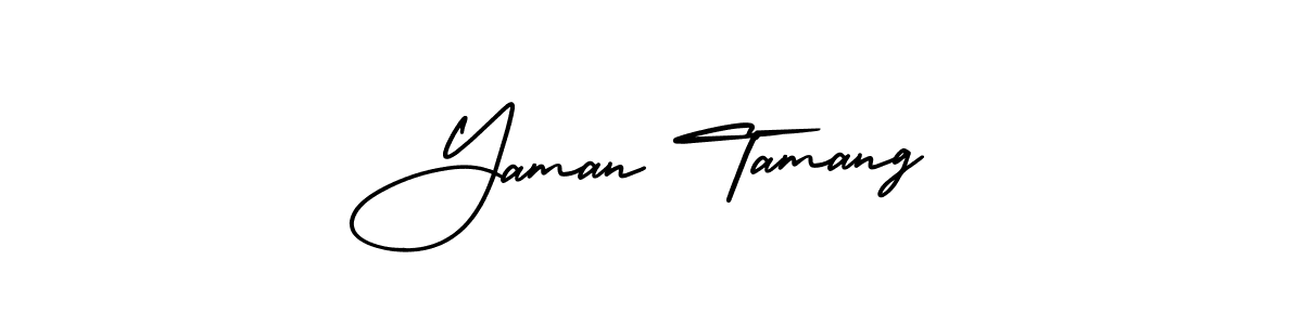 Check out images of Autograph of Yaman Tamang name. Actor Yaman Tamang Signature Style. AmerikaSignatureDemo-Regular is a professional sign style online. Yaman Tamang signature style 3 images and pictures png