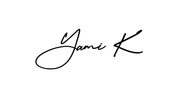 Check out images of Autograph of Yami K name. Actor Yami K Signature Style. AmerikaSignatureDemo-Regular is a professional sign style online. Yami K signature style 3 images and pictures png