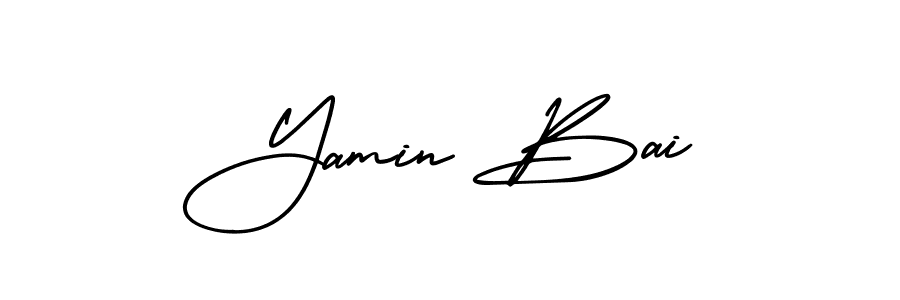 You can use this online signature creator to create a handwritten signature for the name Yamin Bai. This is the best online autograph maker. Yamin Bai signature style 3 images and pictures png