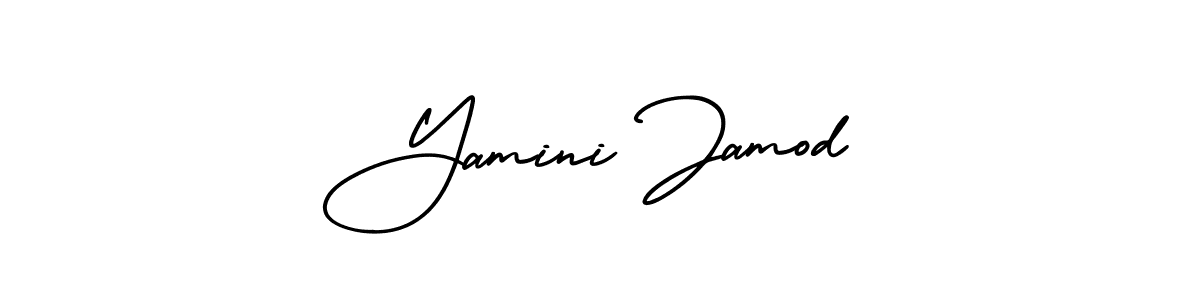 Check out images of Autograph of Yamini Jamod name. Actor Yamini Jamod Signature Style. AmerikaSignatureDemo-Regular is a professional sign style online. Yamini Jamod signature style 3 images and pictures png