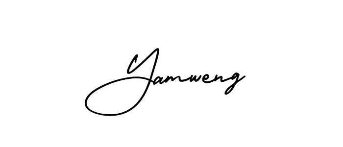 Make a short Yamweng signature style. Manage your documents anywhere anytime using AmerikaSignatureDemo-Regular. Create and add eSignatures, submit forms, share and send files easily. Yamweng signature style 3 images and pictures png