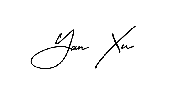 Check out images of Autograph of Yan Xu name. Actor Yan Xu Signature Style. AmerikaSignatureDemo-Regular is a professional sign style online. Yan Xu signature style 3 images and pictures png