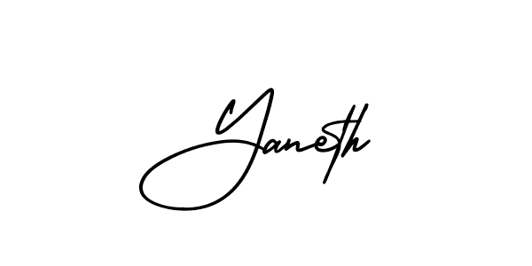 Also we have Yaneth name is the best signature style. Create professional handwritten signature collection using AmerikaSignatureDemo-Regular autograph style. Yaneth signature style 3 images and pictures png