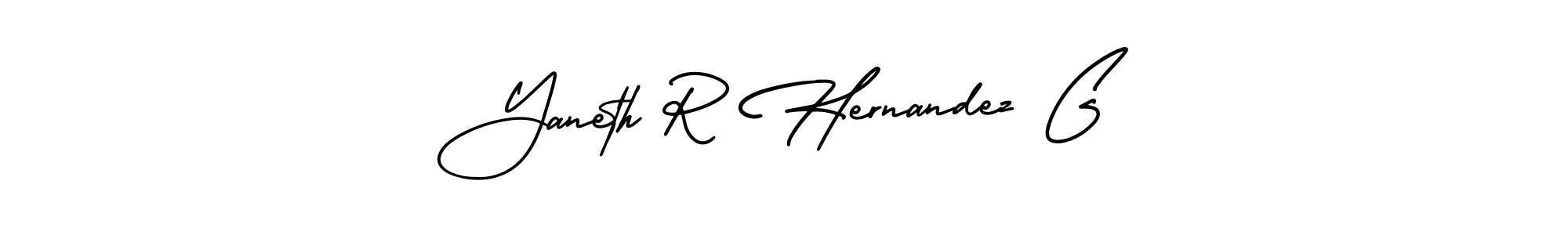 Create a beautiful signature design for name Yaneth R Hernandez G. With this signature (AmerikaSignatureDemo-Regular) fonts, you can make a handwritten signature for free. Yaneth R Hernandez G signature style 3 images and pictures png