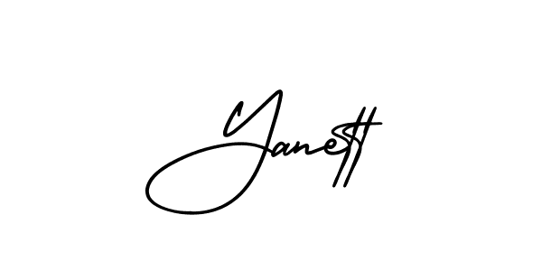 Make a short Yanett signature style. Manage your documents anywhere anytime using AmerikaSignatureDemo-Regular. Create and add eSignatures, submit forms, share and send files easily. Yanett signature style 3 images and pictures png
