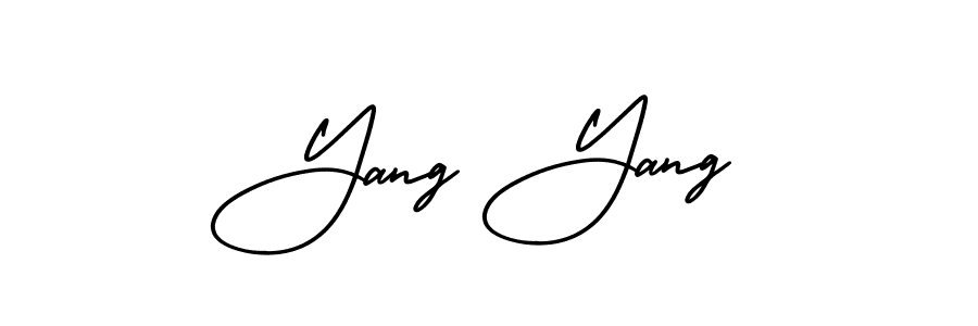 How to Draw Yang Yang signature style? AmerikaSignatureDemo-Regular is a latest design signature styles for name Yang Yang. Yang Yang signature style 3 images and pictures png