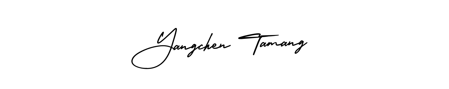 Best and Professional Signature Style for Yangchen Tamang. AmerikaSignatureDemo-Regular Best Signature Style Collection. Yangchen Tamang signature style 3 images and pictures png