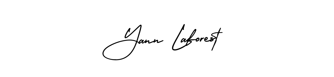 AmerikaSignatureDemo-Regular is a professional signature style that is perfect for those who want to add a touch of class to their signature. It is also a great choice for those who want to make their signature more unique. Get Yann Laforest name to fancy signature for free. Yann Laforest signature style 3 images and pictures png