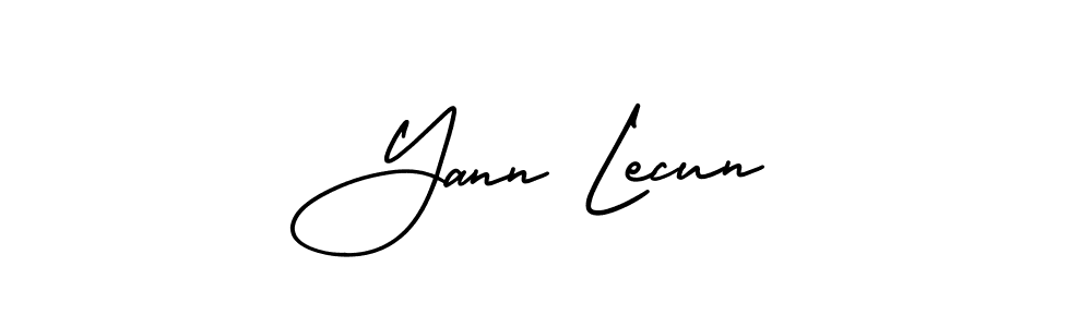 You should practise on your own different ways (AmerikaSignatureDemo-Regular) to write your name (Yann Lecun) in signature. don't let someone else do it for you. Yann Lecun signature style 3 images and pictures png