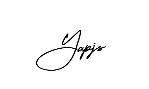 Create a beautiful signature design for name Yapjs. With this signature (AmerikaSignatureDemo-Regular) fonts, you can make a handwritten signature for free. Yapjs signature style 3 images and pictures png