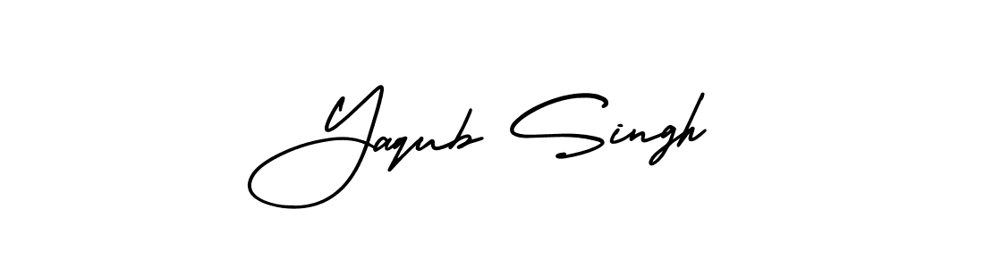 Make a beautiful signature design for name Yaqub Singh. Use this online signature maker to create a handwritten signature for free. Yaqub Singh signature style 3 images and pictures png