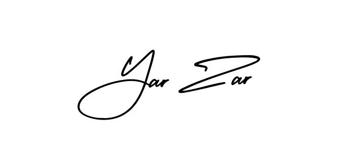 You can use this online signature creator to create a handwritten signature for the name Yar Zar. This is the best online autograph maker. Yar Zar signature style 3 images and pictures png