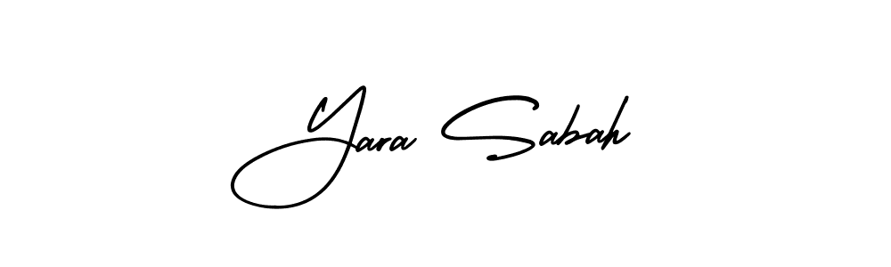 Once you've used our free online signature maker to create your best signature AmerikaSignatureDemo-Regular style, it's time to enjoy all of the benefits that Yara Sabah name signing documents. Yara Sabah signature style 3 images and pictures png