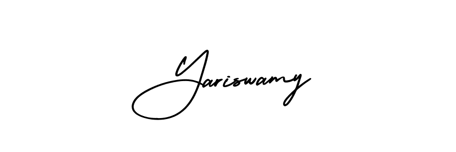 Also You can easily find your signature by using the search form. We will create Yariswamy name handwritten signature images for you free of cost using AmerikaSignatureDemo-Regular sign style. Yariswamy signature style 3 images and pictures png