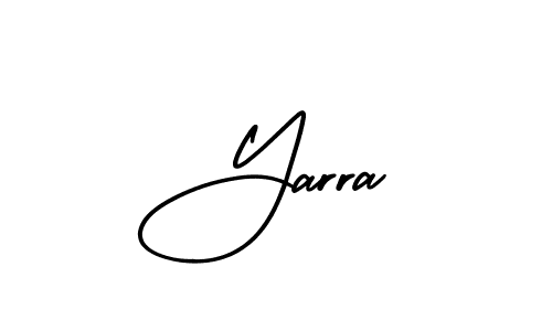 Also we have Yarra name is the best signature style. Create professional handwritten signature collection using AmerikaSignatureDemo-Regular autograph style. Yarra signature style 3 images and pictures png