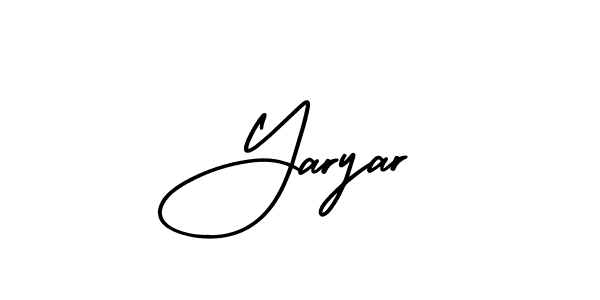 Also You can easily find your signature by using the search form. We will create Yaryar name handwritten signature images for you free of cost using AmerikaSignatureDemo-Regular sign style. Yaryar signature style 3 images and pictures png