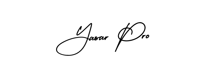 Similarly AmerikaSignatureDemo-Regular is the best handwritten signature design. Signature creator online .You can use it as an online autograph creator for name Yasar Pro. Yasar Pro signature style 3 images and pictures png