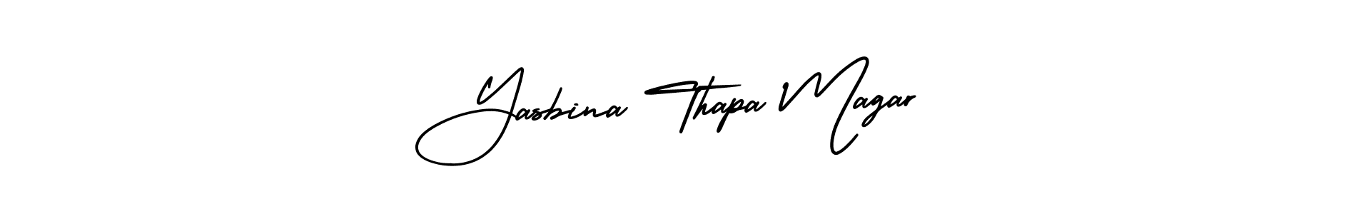 Best and Professional Signature Style for Yasbina Thapa Magar. AmerikaSignatureDemo-Regular Best Signature Style Collection. Yasbina Thapa Magar signature style 3 images and pictures png