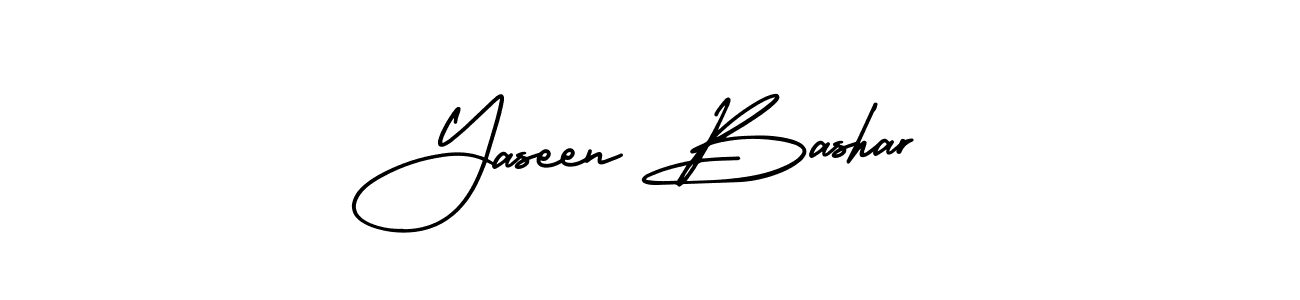 Also we have Yaseen Bashar name is the best signature style. Create professional handwritten signature collection using AmerikaSignatureDemo-Regular autograph style. Yaseen Bashar signature style 3 images and pictures png