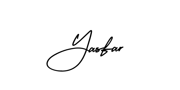 This is the best signature style for the Yasfar name. Also you like these signature font (AmerikaSignatureDemo-Regular). Mix name signature. Yasfar signature style 3 images and pictures png