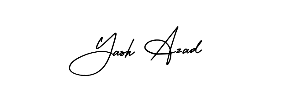 Best and Professional Signature Style for Yash Azad. AmerikaSignatureDemo-Regular Best Signature Style Collection. Yash Azad signature style 3 images and pictures png