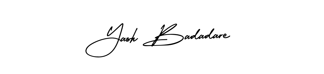 Once you've used our free online signature maker to create your best signature AmerikaSignatureDemo-Regular style, it's time to enjoy all of the benefits that Yash Badadare name signing documents. Yash Badadare signature style 3 images and pictures png