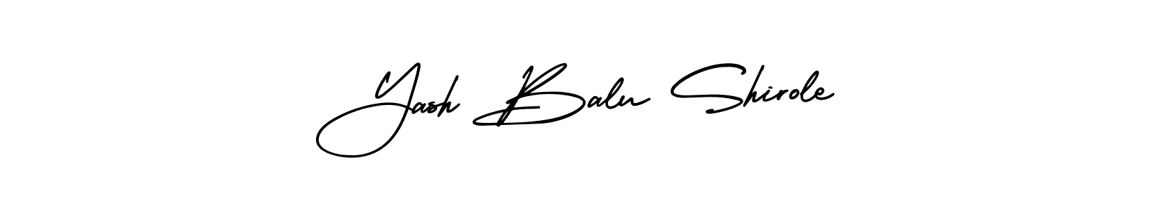 Best and Professional Signature Style for Yash Balu Shirole. AmerikaSignatureDemo-Regular Best Signature Style Collection. Yash Balu Shirole signature style 3 images and pictures png