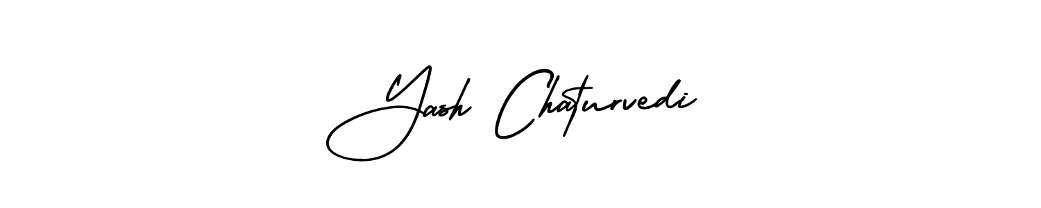 Design your own signature with our free online signature maker. With this signature software, you can create a handwritten (AmerikaSignatureDemo-Regular) signature for name Yash Chaturvedi. Yash Chaturvedi signature style 3 images and pictures png
