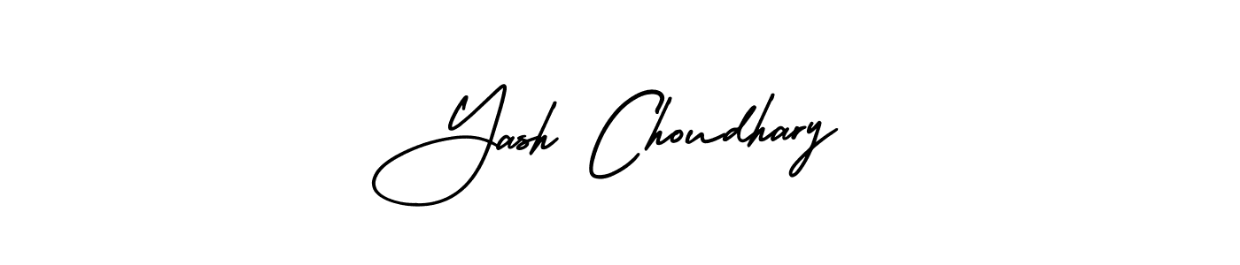 This is the best signature style for the Yash Choudhary name. Also you like these signature font (AmerikaSignatureDemo-Regular). Mix name signature. Yash Choudhary signature style 3 images and pictures png