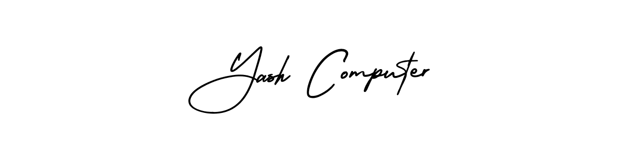 Best and Professional Signature Style for Yash Computer. AmerikaSignatureDemo-Regular Best Signature Style Collection. Yash Computer signature style 3 images and pictures png