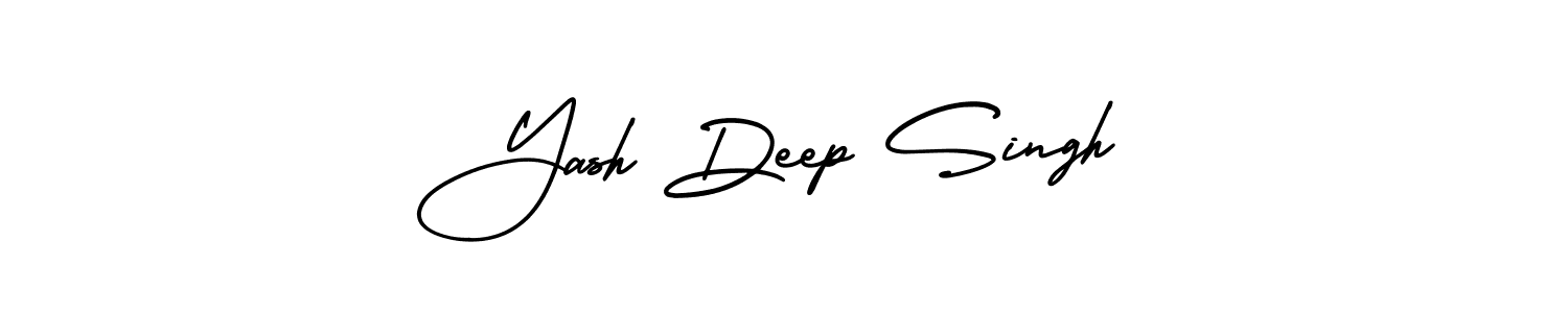 Make a beautiful signature design for name Yash Deep Singh. With this signature (AmerikaSignatureDemo-Regular) style, you can create a handwritten signature for free. Yash Deep Singh signature style 3 images and pictures png