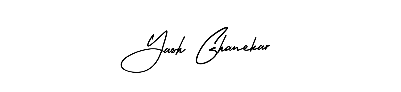 Design your own signature with our free online signature maker. With this signature software, you can create a handwritten (AmerikaSignatureDemo-Regular) signature for name Yash Ghanekar. Yash Ghanekar signature style 3 images and pictures png