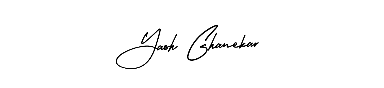 Design your own signature with our free online signature maker. With this signature software, you can create a handwritten (AmerikaSignatureDemo-Regular) signature for name Yash Ghanekar. Yash Ghanekar signature style 3 images and pictures png