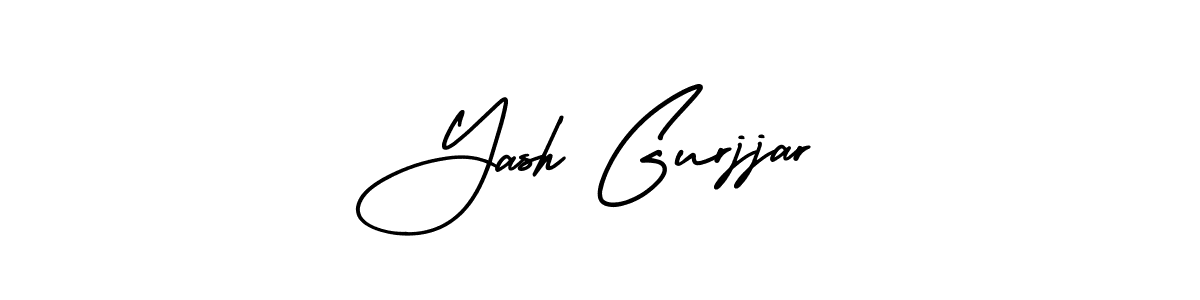 Create a beautiful signature design for name Yash Gurjjar. With this signature (AmerikaSignatureDemo-Regular) fonts, you can make a handwritten signature for free. Yash Gurjjar signature style 3 images and pictures png