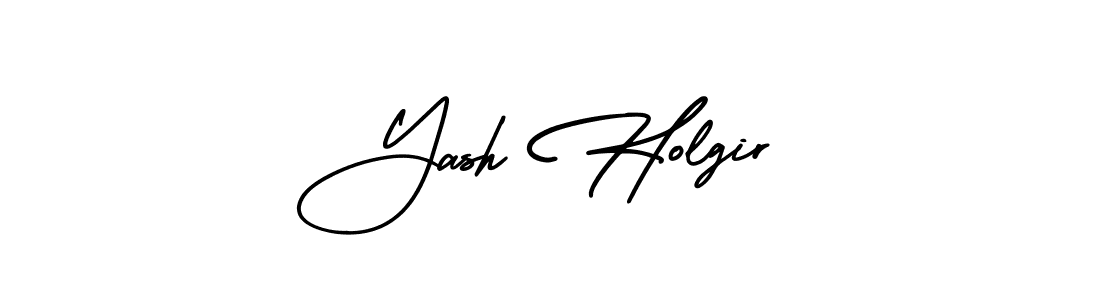 Also we have Yash Holgir name is the best signature style. Create professional handwritten signature collection using AmerikaSignatureDemo-Regular autograph style. Yash Holgir signature style 3 images and pictures png