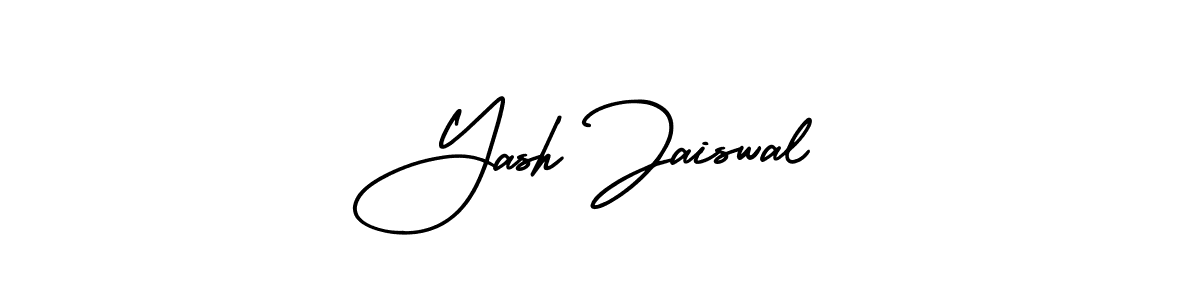 Use a signature maker to create a handwritten signature online. With this signature software, you can design (AmerikaSignatureDemo-Regular) your own signature for name Yash Jaiswal. Yash Jaiswal signature style 3 images and pictures png