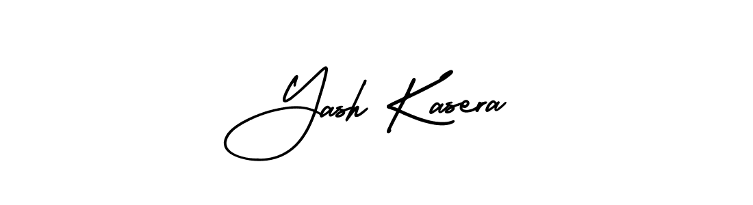 Design your own signature with our free online signature maker. With this signature software, you can create a handwritten (AmerikaSignatureDemo-Regular) signature for name Yash Kasera. Yash Kasera signature style 3 images and pictures png