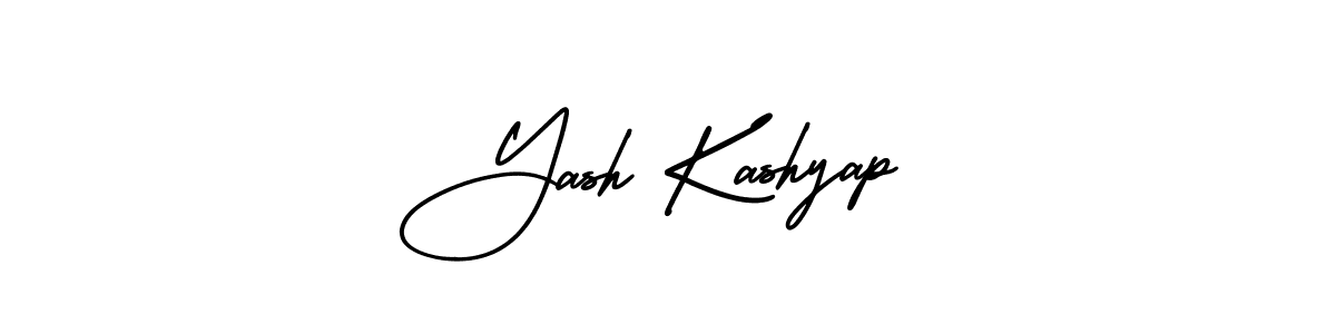Make a beautiful signature design for name Yash Kashyap. With this signature (AmerikaSignatureDemo-Regular) style, you can create a handwritten signature for free. Yash Kashyap signature style 3 images and pictures png