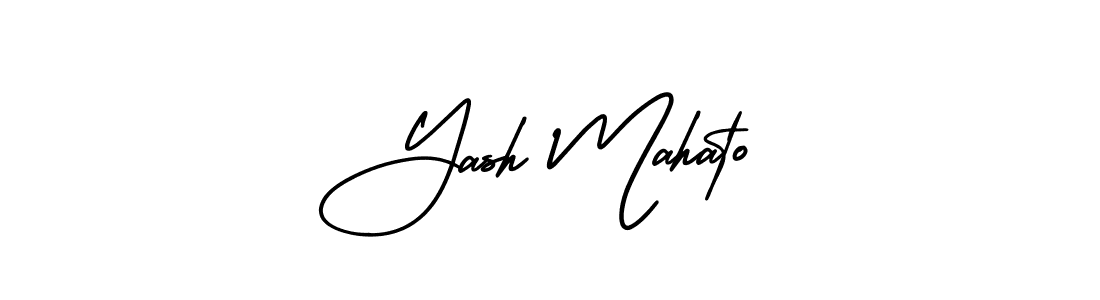 Also You can easily find your signature by using the search form. We will create Yash Mahato name handwritten signature images for you free of cost using AmerikaSignatureDemo-Regular sign style. Yash Mahato signature style 3 images and pictures png