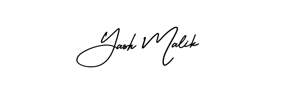 if you are searching for the best signature style for your name Yash Malik. so please give up your signature search. here we have designed multiple signature styles  using AmerikaSignatureDemo-Regular. Yash Malik signature style 3 images and pictures png