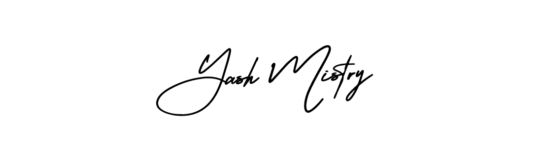Create a beautiful signature design for name Yash Mistry. With this signature (AmerikaSignatureDemo-Regular) fonts, you can make a handwritten signature for free. Yash Mistry signature style 3 images and pictures png